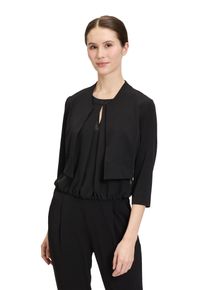 Vera Mont Damen Sweatjacke "Vera Mont Bolero-Jacke figurbetont", schwarz, klassisch, Gr. 42, Jersey, Obermaterial: 95% Polyester, 5% Elasthan.,