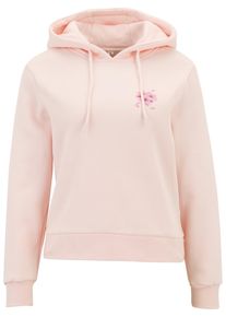MISS TEE Damen Kapuzenpullover "Miss Tee Self Love Club Hoody", pink, casual, Gr. L, mehrfarbig, 65% Baumwolle, 35% Polyester, Pullover