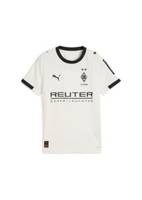 Puma Kinder Trainingstop "BMG HOME JERSEY REPLICA JR", schwarz-weiß, sportlich, Gr. 140, unifarben, Web, Obermaterial: 100% Polyester, Tops