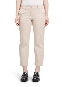 BETTY & CO BETTY & CO Damen Chinohose "Betty & Co Chino-Hose mit Taschen", grau, feminin, Gr. 38, Obermaterial: 97% Baumwolle, 3% Elasthan., Hosen, Material
