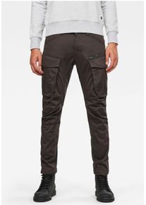 G-Star Raw G-STAR Herren Cargohose "Rovic Zip 3D Tapered Pant", schwarz, modisch, Gr. 33, unifarben, Web, Obermaterial: 97% Baumwolle, 3% Elasthan, Hosen,