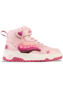 Lotto Kinder Sneaker, Gr. 35rose, pink, Synthetik, Textil, mehrfarbig, sportlich, Schuhe, - mit Blinklichtern im Obermaterial