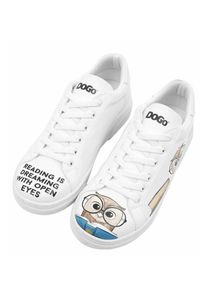 DOGO Damen Sneaker "Ace Sneakers The Wise Owl Damen Sneaker / Female", Gr. 40, bunt, Lederimitat, casual, Schuhe, Vegan