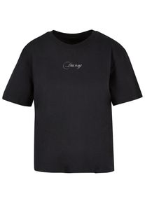 MISS TEE Herren T-Shirt "Miss Tee Dreamy Wording Tee", schwarz, casual, Gr. M, bedruckt, 100% Baumwolle, Shirts