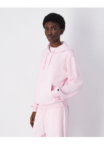 Champion Damen Kapuzensweatshirt, rosa, sportlich, Gr. M, Obermaterial: 70% Baumwolle, 30% Polyester, Sweatshirts