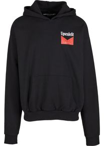 MisterTee Herren Kapuzensweatshirt "MisterTee Live Bold Oversize Hoody", schwarz, Gr. M, bedruckt, 100% Baumwolle, Sweatshirts