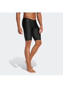 Herren Badehose "BIG BARS JAMMER", schwarz-weiß, sportlich, Gr. 10, adidas Performance, Obermaterial: 78% Polyamid, 22% Elasthan, Badehosen