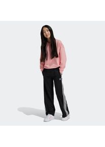 Kinder Sporthose "WIDE PANTS", schwarz, sportlich, Gr. 128, adidas originals, Obermaterial: 100% Polyester, Hosen
