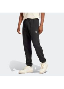 Herren Sporthose "ESS PANTS FT", schwarz, sportlich, Gr. L, adidas originals, Obermaterial: 100% Baumwolle, Hosen