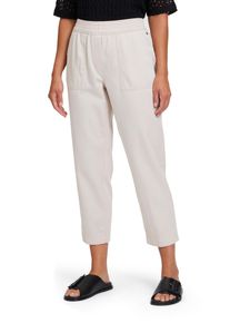 BETTY & CO BETTY & CO Damen Stoffhose "Betty & Co Casual-Hose mit aufgesetzten Taschen", grau, modisch, Gr. 46, Obermaterial: 62% Lyocell, 38% Baumwolle.,