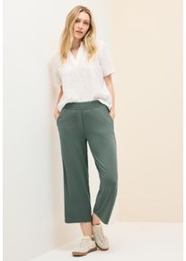 Cecil Damen Stoffhosebalmy khaki, casual, Gr. M, unifarben, Stoff, 95% Viskose, 5% Elasthan, Hosen, in Unifarbe