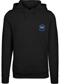 MisterTee Herren Kapuzensweatshirt "MisterTee More Espressi Hoody", schwarz, Gr. L, bedruckt, 65% Baumwolle, 35% Polyester, Sweatshirts