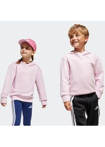 Kinder Kapuzensweatshirt "LK SL FL HD", pink, sportlich, Gr. 104, adidas Sportswear, Obermaterial: 71% Baumwolle, 29% Polyester, Sweatshirts