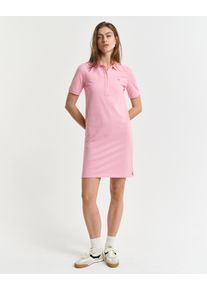 Gant Damen Polokleid "SHIELD SS PIQUE POLO DRESS", pink, casual, Gr. M, Web, Obermaterial: 100% Baumwolle, Kleider