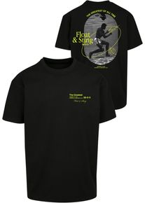 MisterTee Herren T-Shirt "MisterTee Herren The Greatest Tee", schwarz, casual, Gr. M, unifarben, 100% Baumwolle, Shirts