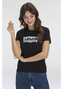 Levi's LEVI'S Damen T-Shirt "LSE THE PERFECT TEE"ananda floral bw fil, casual, Gr. S, bedruckt, Jersey, Obermaterial: 100% Baumwolle, Shirts