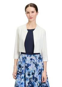 Vera Mont Damen Sweatjacke "Vera Mont Bolero-Jacke figurbetont", weiß, klassisch, Gr. 48, Jersey, Obermaterial: 95% Polyester, 5% Elasthan.,