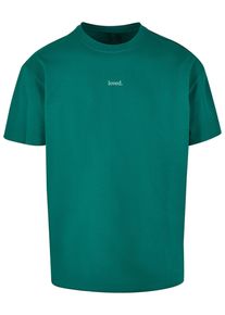 Merchcode Herren T-Shirt "Merchcode Herren Love Heavy Oversized Tee", grün, casual, Gr. M, bedruckt, 100% Baumwolle, Shirts