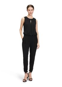 Vera Mont Damen Overall "Vera Mont Jumpsuit mit Cut-Outs", schwarz, elegant, Gr. 46, Jersey, Obermaterial: 95% Polyester, 5% Elasthan. Besatz: 100%