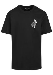 MisterTee Herren T-Shirt "MisterTee Bold Actions Oversize Tee", schwarz, casual, Gr. M, bedruckt, 100% Baumwolle, Shirts