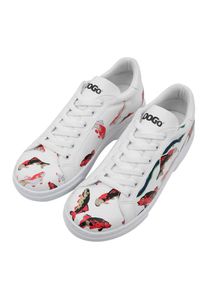 DOGO Damen Sneaker "Ace Sneakers The Wise Owl Damen Sneaker / Female", Gr. 36, grau, Lederimitat, casual, Schuhe, Vegan