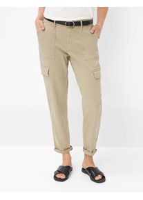 Brax Damen Röhrenjeans "Style MILEY S", grün, Gr. 22, 91% Baumwolle, 7% Elastomultiester, 2% Elasthan, Jeans