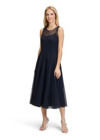 Vera Mont Damen Cocktailkleid "Vera Mont Cocktailkleid figurbetont", blau, festlich, Gr. 38, Tüll, Obermaterial: 100% Polyester. Futter: 100%