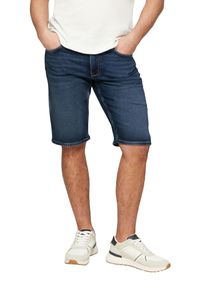 s.Oliver Herren Shorts, blau, casual, Gr. 31, unifarben, Web, Obermaterial: 79% Baumwolle, 20% Polyester, 1% Elasthan, Hosen, im Five-Pocket Style