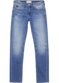 Herren Slim-fit-Jeans "JeansSLIM NOS", blau, casual, Gr. 30, Calvin Klein Jeans, unifarben, Denim/Jeans, Obermaterial: 89% Baumwolle, 9% Polyester,