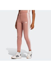 Damen Trainingstights "W 3S SJ LEG", rosa, sportlich, Gr. XXL, adidas Sportswear, Obermaterial: 90% Baumwolle, 10% Elasthan, Hosen