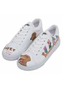 DOGO Damen Sneaker "Ace Sneakers You, Me And The Sea Damen Sneaker / Female", Gr. 40, braun, Lederimitat, casual, Schuhe, Vegan