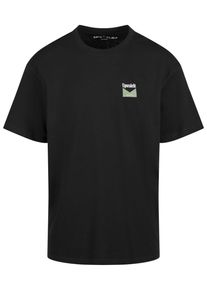 MisterTee Herren T-Shirt "MisterTee Live Bold Oversize Tee", schwarz, casual, Gr. XXL, bedruckt, 100% Baumwolle, Shirts