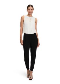 Vera Mont Damen Overall "Vera Mont Jumpsuit mit Cut-Outs", schwarz, elegant, Gr. 46, Jersey, Obermaterial: 95% Polyester, 5% Elasthan. Besatz: 100%