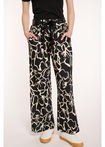 Haily's HAILY’S Damen Schlupfhose "LG P TR Ni44a"7882 schwarz div, feminin, Gr. M, Web, Obermaterial: 95% Polyester, 5% Elasthan, Hosen