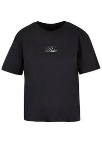 MISS TEE Herren T-Shirt "Miss Tee Babe Wording Tee", schwarz, casual, Gr. M, bedruckt, 100% Baumwolle, Shirts