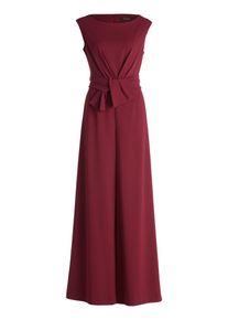 Vera Mont Damen Overall "Vera Mont Jumpsuit mit weitem Bein", rosa, elegant, Gr. 38, Cru00eape, Obermaterial: 95% Polyester, 5% Elasthan. Futter: