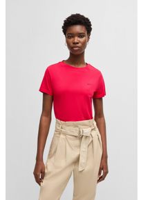 BOSS Orange Damen T-Shirt "Esogo Premium Damenmode", pink, casual, Gr. XS, unifarben, Single Jersey, Obermaterial: 100% Baumwolle, Shirts, mit Logo