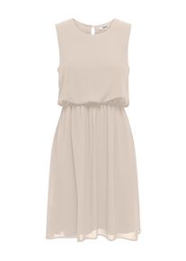 Only Damen Minikleid "ONLSTINNA LIFE SL DETAIL DRESS WVN", grau, modisch, Gr. XS, unifarben, Obermaterial: 100% Polyester, Kleider
