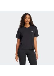 Damen T-Shirt "SNAKE TRF TEE", schwarz, sportlich, Gr. XS, adidas originals, Obermaterial: 69% Modal, 27% Polyester, 4% Elasthan, Shirts