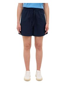 Mustang Damen Shorts "Damen Style Charlottesville"5324 navy, Gr. S, 75% Baumwolle, 25% Leinen, Hosen
