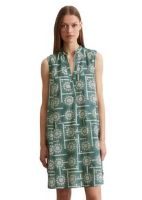 Marc O'Polo MARC O'POLO Damen Minikleid "aus Silky Touch Voile"multi, pure teal, Gr. 38, bedruckt, Obermaterial: 100% Baumwolle; Futter: 100% Modal, Kleider