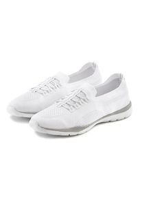 Lascana Sneaker 'Slipper, Halbschuh, leichtes Meshmaterial' weiß Gr. 35 für Damen