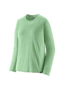 Laufshirt Patagonia L/S Cap Cool Daily Shirt Damen (Gr S |grün)