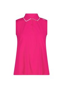 Polo-Shirt CMP Polo Sleeveless Damen (Gr 38 |rosa)