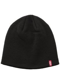 Levi's LEVI'S Damen Strickmütze "UNISEX", schwarz, casual,Basic,modisch, Gr. L, unifarben, Kunstfaser, Mützen, OTIS BEANIE