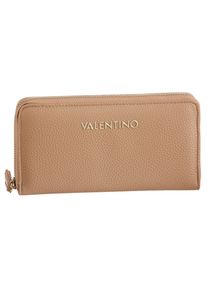 Valentino Handbags VALENTINO BAGS Geldbörse "BRIXTON", beige, Lederimitat, modisch, Kleinlederwaren, Geldbeutel Portemonnaie Damenbörse