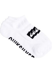 Quiksilver Herren Socken "3 ANKLE PACK", weiß, Obermaterial: 71% Baumwolle, 27% Polyester, 2% Elasthan, Socken, Gr. 40-45