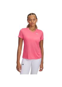 Under Armour Damen T-Shirt "TECH"super pink,, weiß, sportlich, Gr. XL, Obermaterial: 100% Polyester, Shirts