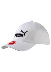 Puma Herren Baseball Cap "ESS CAP"weiß, no,1, sportlich, unifarben, Twill, Baumwolle, Caps