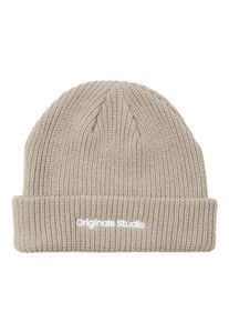 Jack & Jones JACK & JONES Damen Beanie "JACVESTERBRO BEANIE NOOS", gelb, modisch, Gr. 1, unifarben, Strick, Baumwollmischung, Mützen